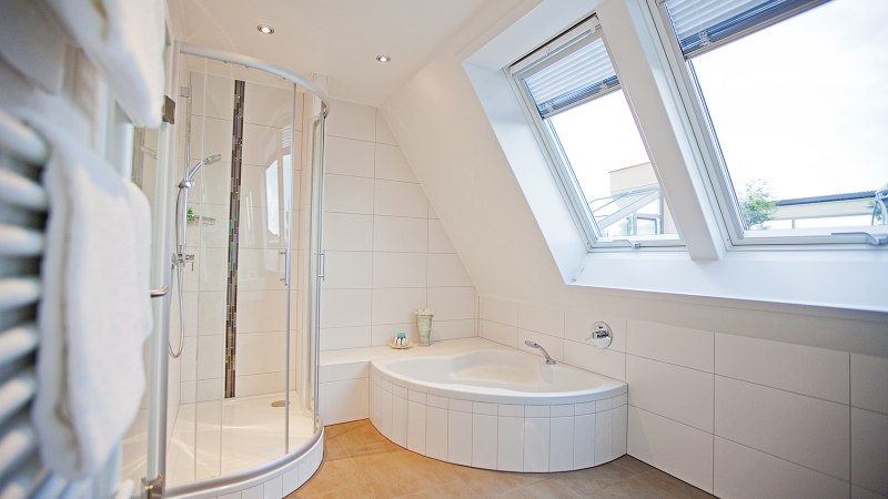 Badezimmer Appartement, © Hotel Krone Badezimmer Appartement, © Hotel Krone