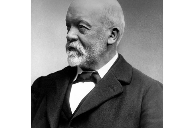 Ein historisches Portr&auml;t eines &auml;lteren Mannes mit Bart und Glatze, der zur Seite schaut. Er tr&auml;gt einen Anzug und hat einen nachdenklichen Ausdruck., &copy; Eigenbetrieb Tourismus und Citymanagement Schorndorf