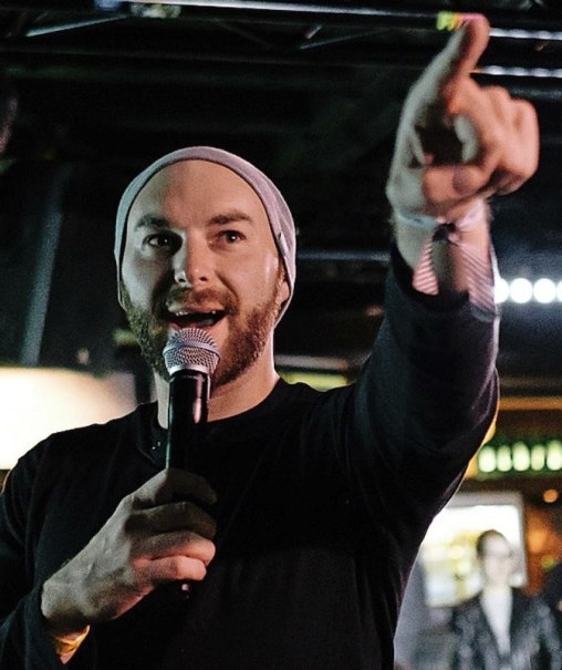 Brezel-Poetryslam &ndash; featured by HUOBER BREZEL, &copy; Marvin Ruppert