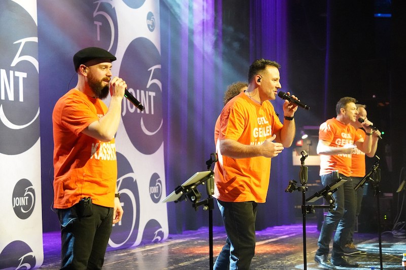 JOINT five „A Cappella und ein Hauch von Kässpätzle“, © Stadt Leinfelden-Echterdingen, Kulturamt JOINT five „A Cappella und ein Hauch von Kässpätzle“, © Stadt Leinfelden-Echterdingen, Kulturamt