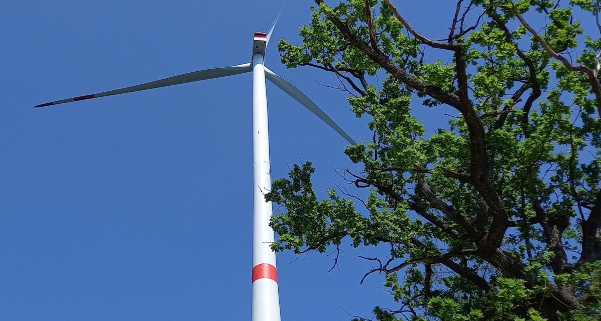 Rotorbl&auml;tter eines Windrades, &copy; stadt Gaildorf