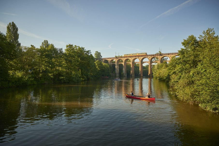 Enz mit Viadukt in Bietigheim-Bissingen, © JEAN-CLAUDE WINKLER
