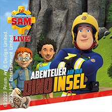 Feuerwehrmann Sam live! - Abenteuer auf der Dino Insel, © links im Bild