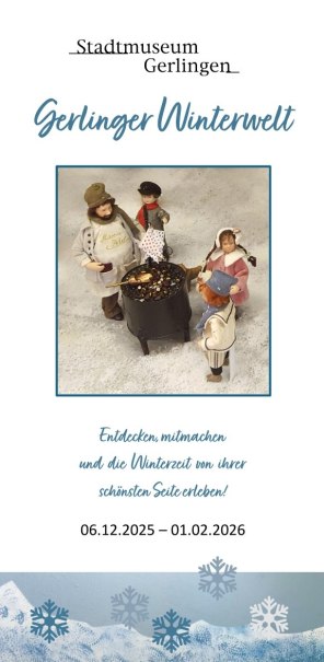 2025 Gerlinger Winterwelt Plakat, © Stadtmuseum Gerlingen
