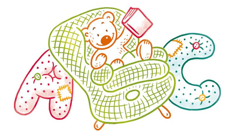 LeseKrümel Logo, © Frau Brumme