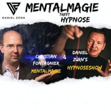 Daniel Zürn's Hypnoseshow, © links im Bild