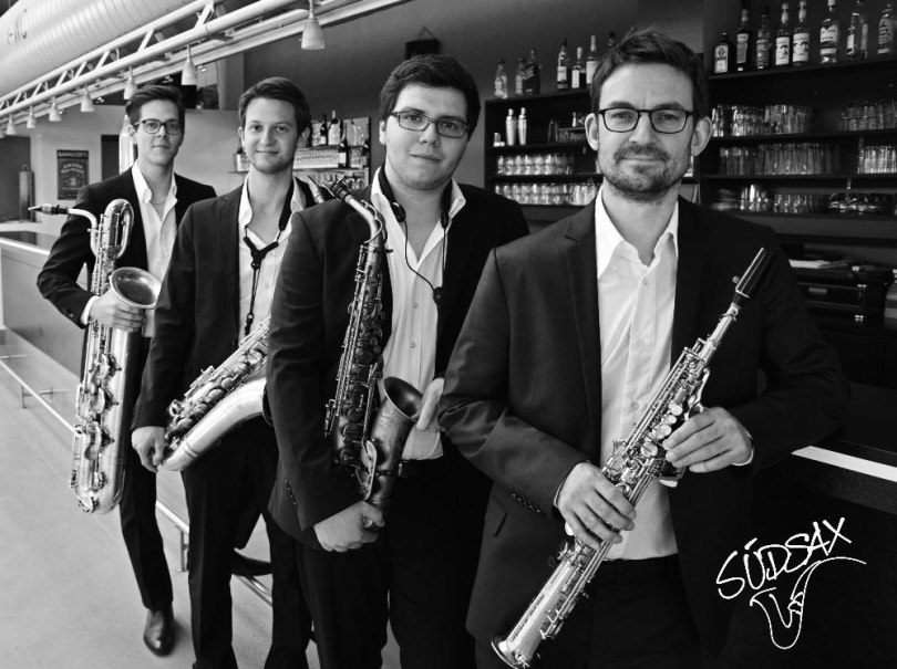 S&uuml;dSax Saxophonquartett, &copy; Foto Alina Bojanji