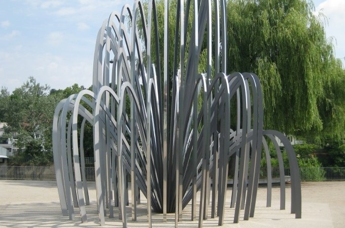 Kunst im öffentlichen Raum trifft auf Galerie Schäfer mit Häppchen und Sekt!, © WTM GmbH Waiblingen