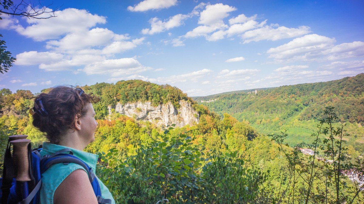 Ausblick vom Tirolerfelsen, &copy; Landkreis G&ouml;ppingen