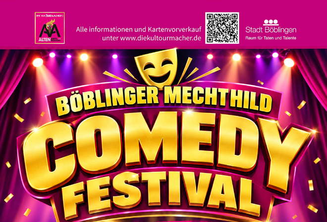 Comedy Festival 2026 "Böblinger Mechthild", © © Veranstalter Comedy Festival 2026 "Böblinger Mechthild", © © Veranstalter