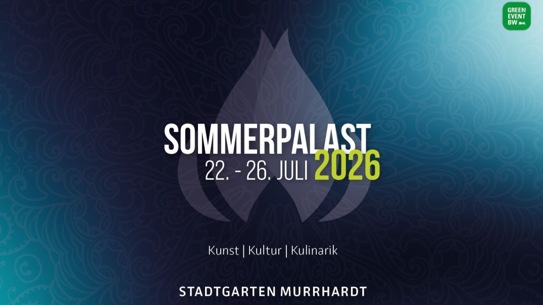 Sommerpalast 2026 – Fünf Tage Kultur im Stadtgarten Sommerpalast 2026 – Fünf Tage Kultur im Stadtgarten