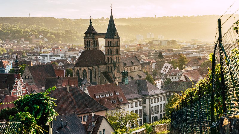 Blick auf die Esslinger Innenstadt, © GLATZ MEDIA GmbH