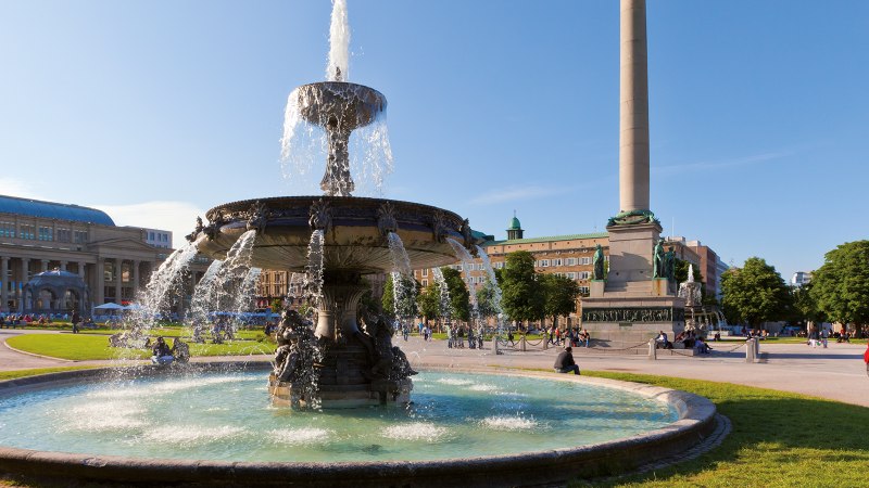 Schlossplatz Stuttgart, © SMG, Werner Dieterich