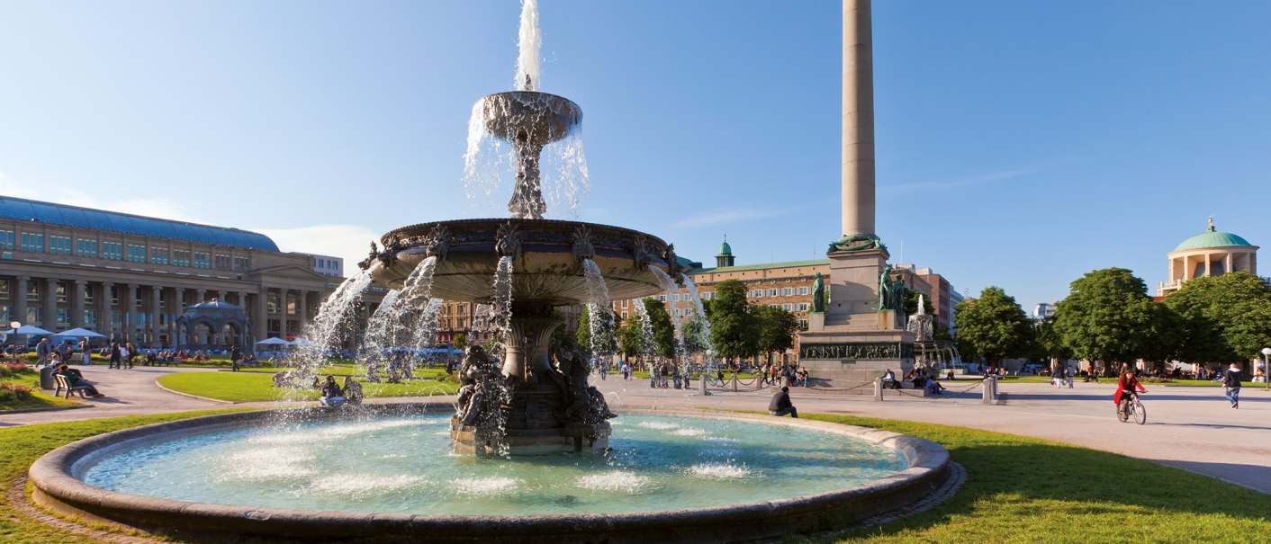 Schlossplatz Stuttgart, © SMG, Werner Dieterich