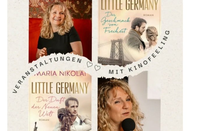 Maria Nikolai: Little Germany - Lesung mit Kinofeeling, © Stadt Waldenbuch Maria Nikolai: Little Germany - Lesung mit Kinofeeling, © Stadt Waldenbuch