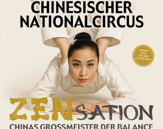 Werbeplakat f&uuml;r den Chinesischen Nationalcircus in der MHP Arena Ludwigsburg am 07.01.2027 um 19:00 Uhr., &copy; EVENTSTIFTER GmbH