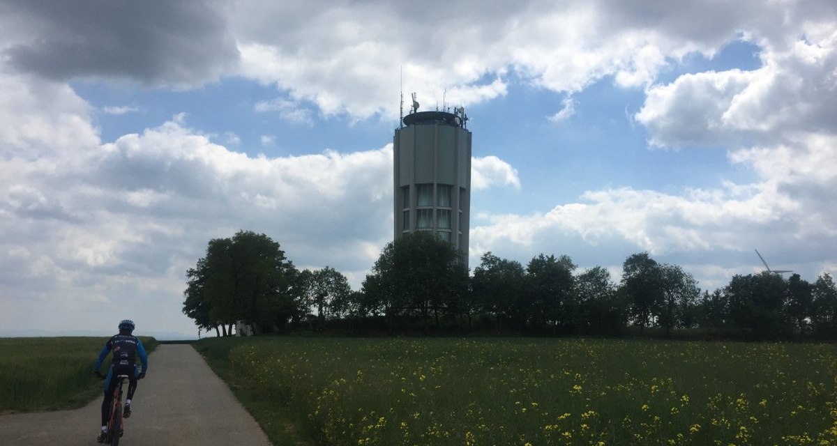 Wasserturm beim Eisberg Jettingen, © www.pro-cycl.de Wasserturm beim Eisberg Jettingen, © www.pro-cycl.de