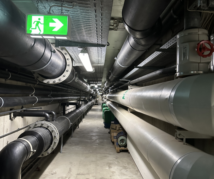 Technikanlage unter dem Freibad, &copy; Stadtwerke Ludwigsburg-Kornwestheim GmbH