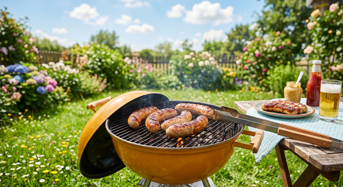 Grillen im Pfarrgarten