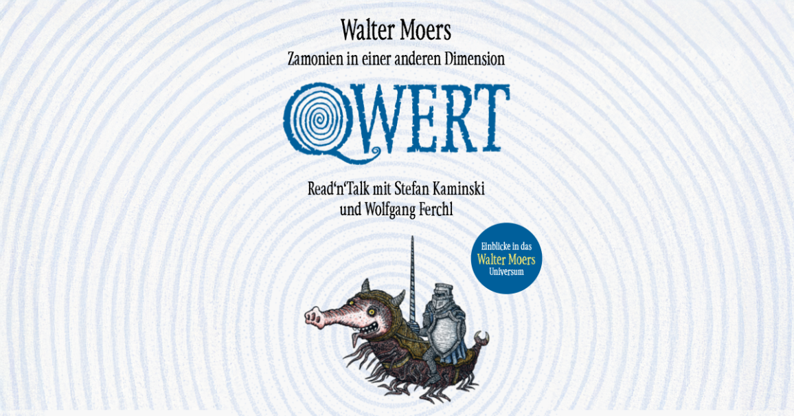 Qwert von Walter Moers - Zamonien in einer anderen Dimension - Read'n'Talk, &copy; links im Bild