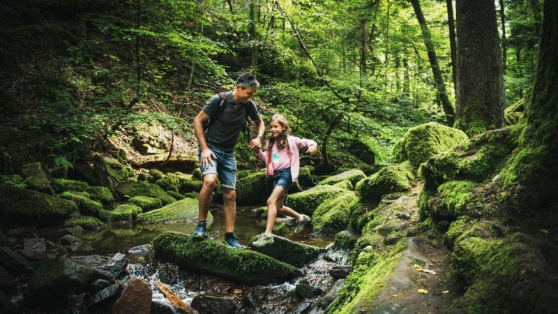 Unterwegs durch das Monbachtal, © Freizeit & Tourismus Bad Liebenzell GmbH Unterwegs durch das Monbachtal, © Freizeit & Tourismus Bad Liebenzell GmbH