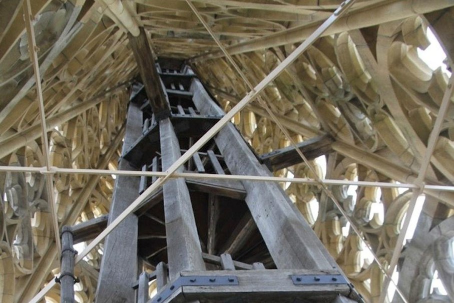 Blick in den Turm der Frauenkirche, © Denkmalschutz