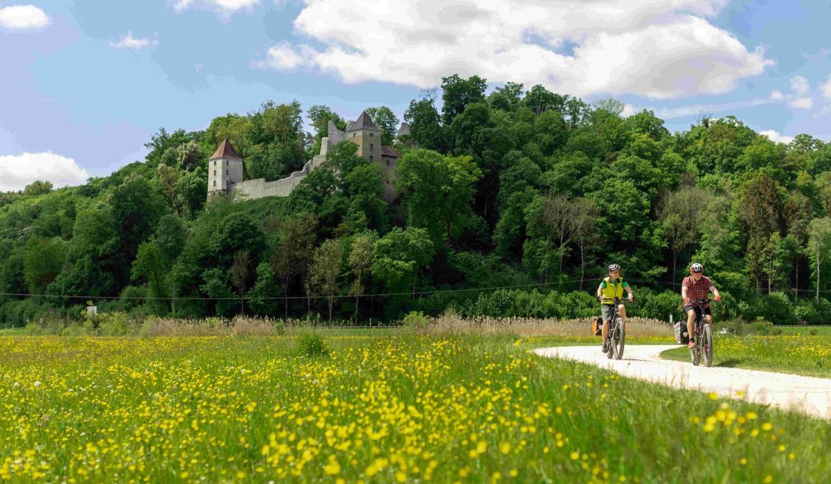Radfahrer im Hürbetal, © Landratsamt Heidenheim/Heiko Grandel Radfahrer im Hürbetal, © Landratsamt Heidenheim/Heiko Grandel