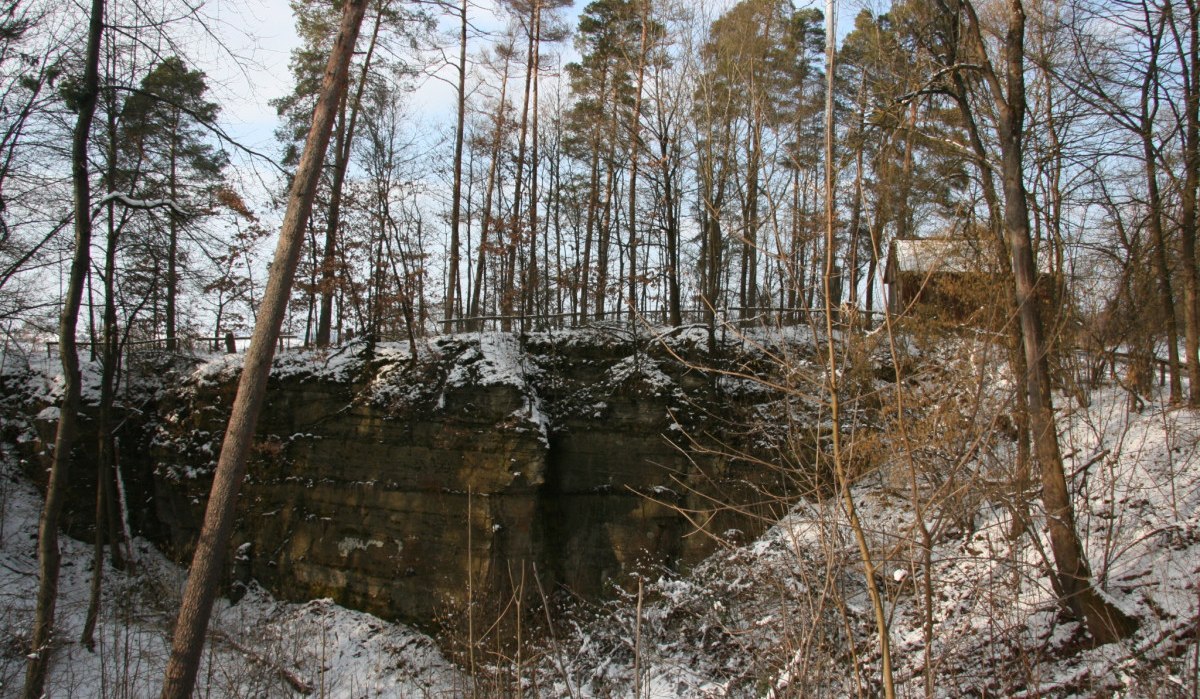 Alter Steinbruch in der N&auml;he des Roten Meers, &copy; Natur.Nah. Sch&ouml;nbuch & Heckeng&auml;u