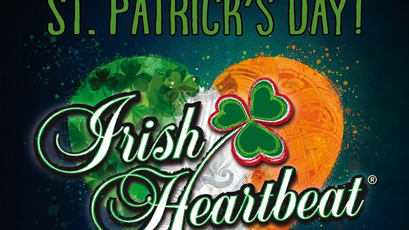 Grafik mit Herz in irischen Farben und Kleeblatt, Text: 'Hey - Let's Celebrate St. Patrick's Day! Irish Heartbeat'., © Kultur- und Sportamt Stadt Bietigheim-Bissingen Grafik mit Herz in irischen Farben und Kleeblatt, Text: 'Hey - Let's Celebrate St. Patrick's Day! Irish Heartbeat'., © Kultur- und Sportamt Stadt Bietigheim-Bissingen