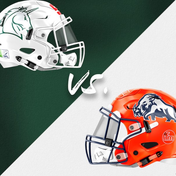 Schw&auml;bisch Hall Unicorns vs. IFM Razorbacks Ravensburg, &copy; TSG Schw&auml;bisch Hall e.V.