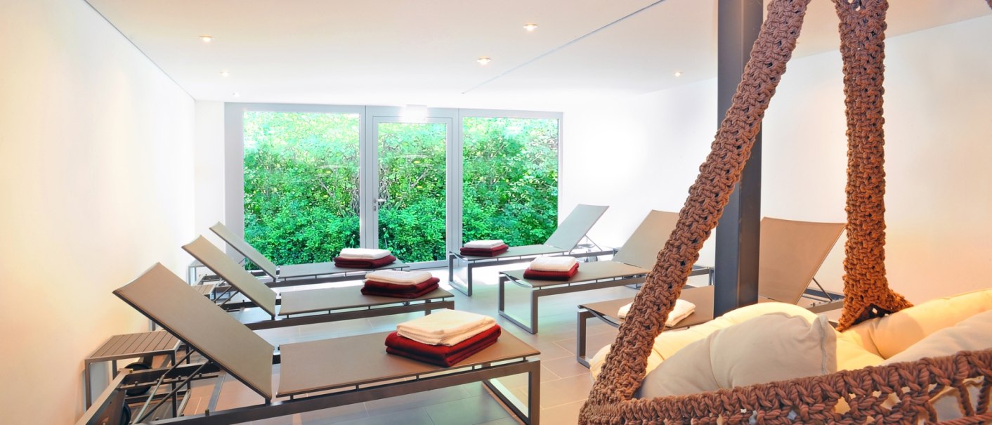 Ruhelounge Wellnessbereich, © Schlosshotel Monrepos