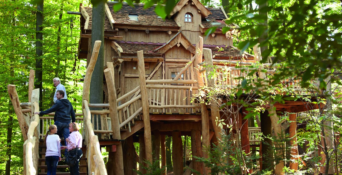 Baumhaus Tripsdrill, © Erlebnispark Tripsdrill GmbH & Co. KG Baumhaus Tripsdrill, © Erlebnispark Tripsdrill GmbH & Co. KG