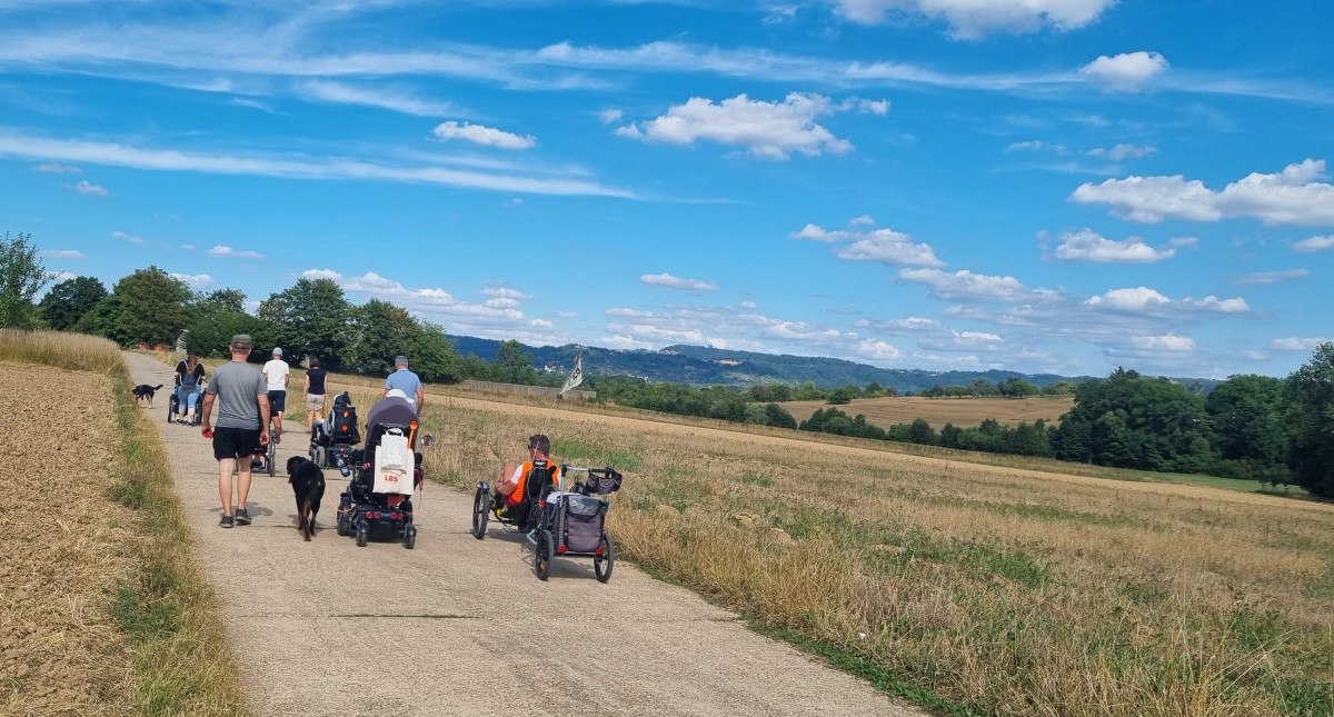 Inklusive Wanderbotschafter:innen - AllmersBach - Barrierefreie Wanderung mit Start in Allmersbach im Tal Inklusive Wanderbotschafter:innen - AllmersBach - Barrierefreie Wanderung mit Start in Allmersbach im Tal