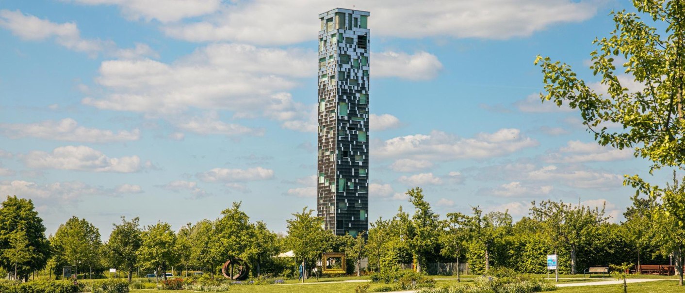 Aussichtsturm Himmelsst&uuml;rmer in Schw&auml;bisch Gm&uuml;nd, &copy; SMG, Sarah Schmid