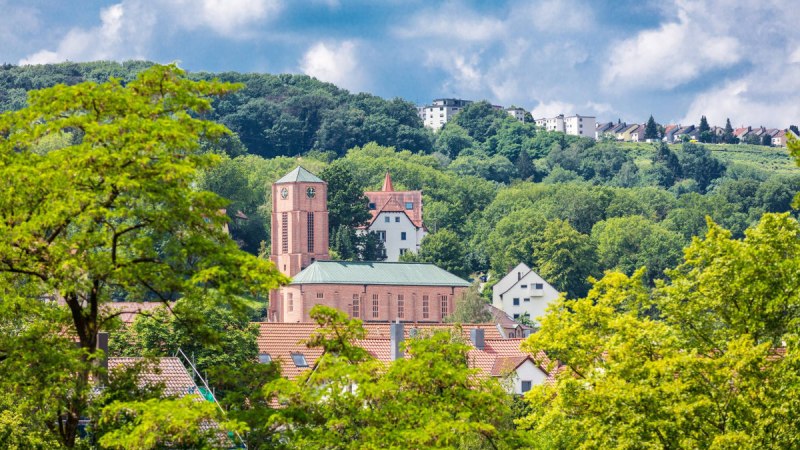 Außenansicht Südkirche - rote Backsteinfassade, © Jarek Ciela Außenansicht Südkirche - rote Backsteinfassade, © Jarek Ciela