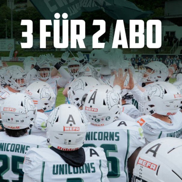 3 f&uuml;r 2 Aktion, &copy; Schw&auml;bisch Hall Unicorns
