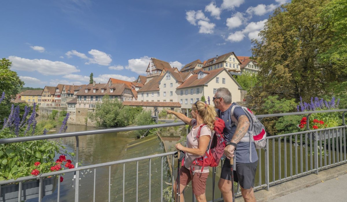 Kocher-Jagst-Trail: Wandern durch Schwäbisch Hall, © Hohenlohe Schwäbisch Hall Kocher-Jagst-Trail: Wandern durch Schwäbisch Hall, © Hohenlohe Schwäbisch Hall