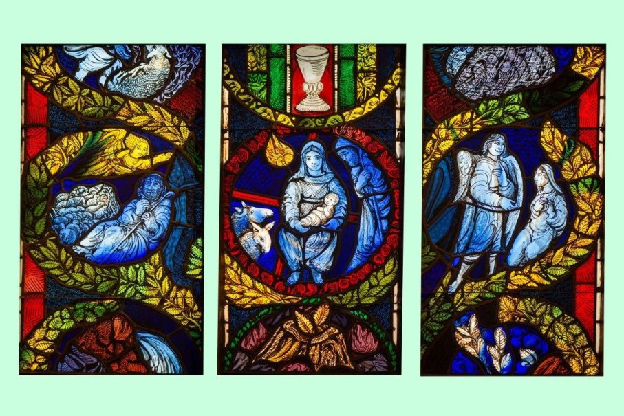 Das Marienfenster in der Marienkapelle, © Denkmalschutz