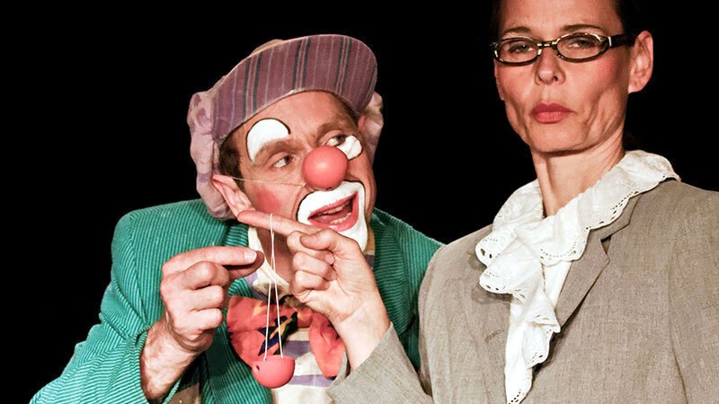 Die Clownpr&uuml;fung, &copy; Galli Theater Backnang