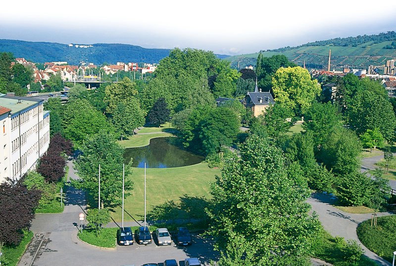 Merkelpark in Esslingen am Neckar Merkelpark in Esslingen am Neckar