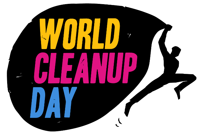 Offizielles Logo des World Cleanup Days, &copy; AK Diezenhalde