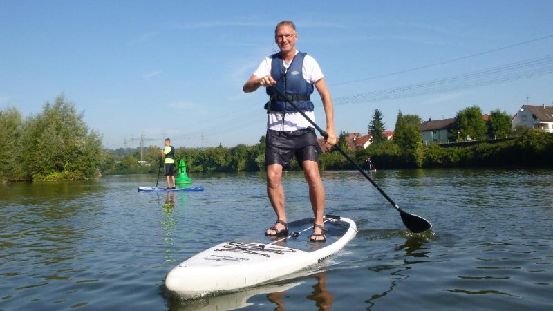 Stand Up Paddling Kurs 50+, © Die Zugvögel - Kanu-Tours und mehr