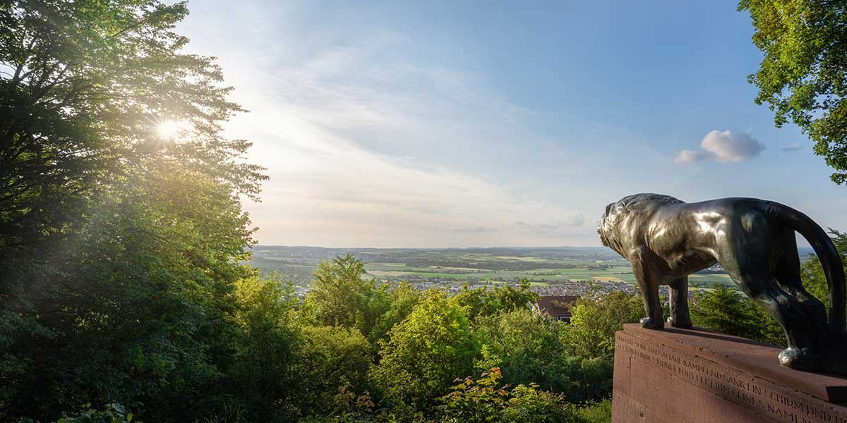 Gerlinger L&ouml;we auf dem Schlossberg, &copy; &copy; Stuttgart-Marketing GmbH, Martina Denker