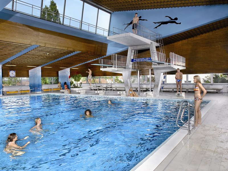 Gmünder Hallenbad in Schwäbisch Gmünd, © Bäderbetriebe Gmünd Gmünder Hallenbad in Schwäbisch Gmünd, © Bäderbetriebe Gmünd