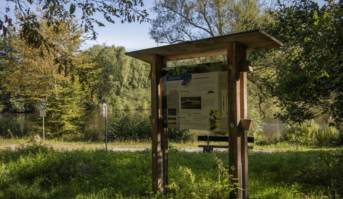 Infotafel am HölzerSee, © Natur.Nah. Schönbuch & Heckengäu