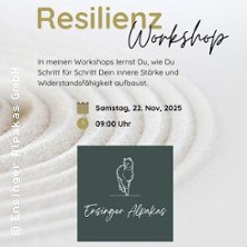Einladung zu einem Resilienz-Workshop mit Alpakas am 22. November 2025 um 9:00 Uhr., © links im Bild Einladung zu einem Resilienz-Workshop mit Alpakas am 22. November 2025 um 9:00 Uhr., © links im Bild