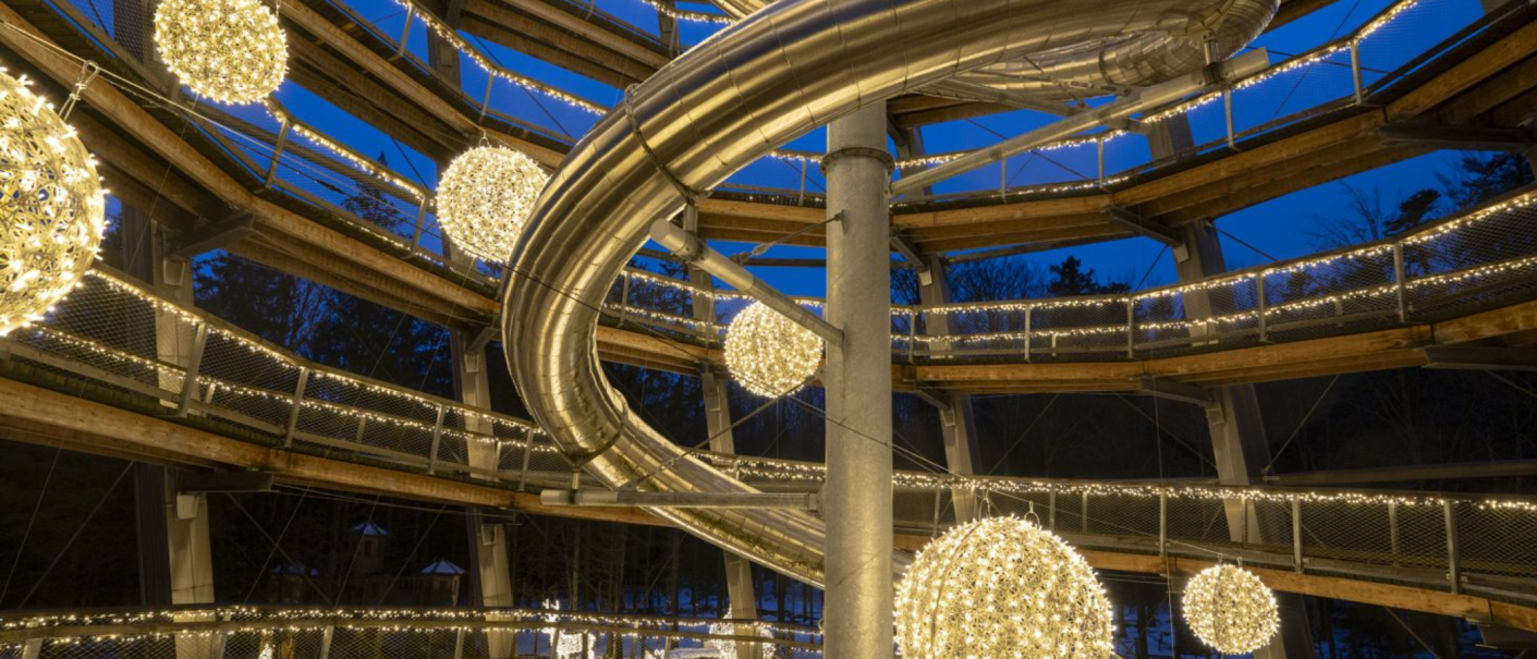 Lichterzauber am Baumwipfelpfad, &copy; Erlebnis Akademie AG