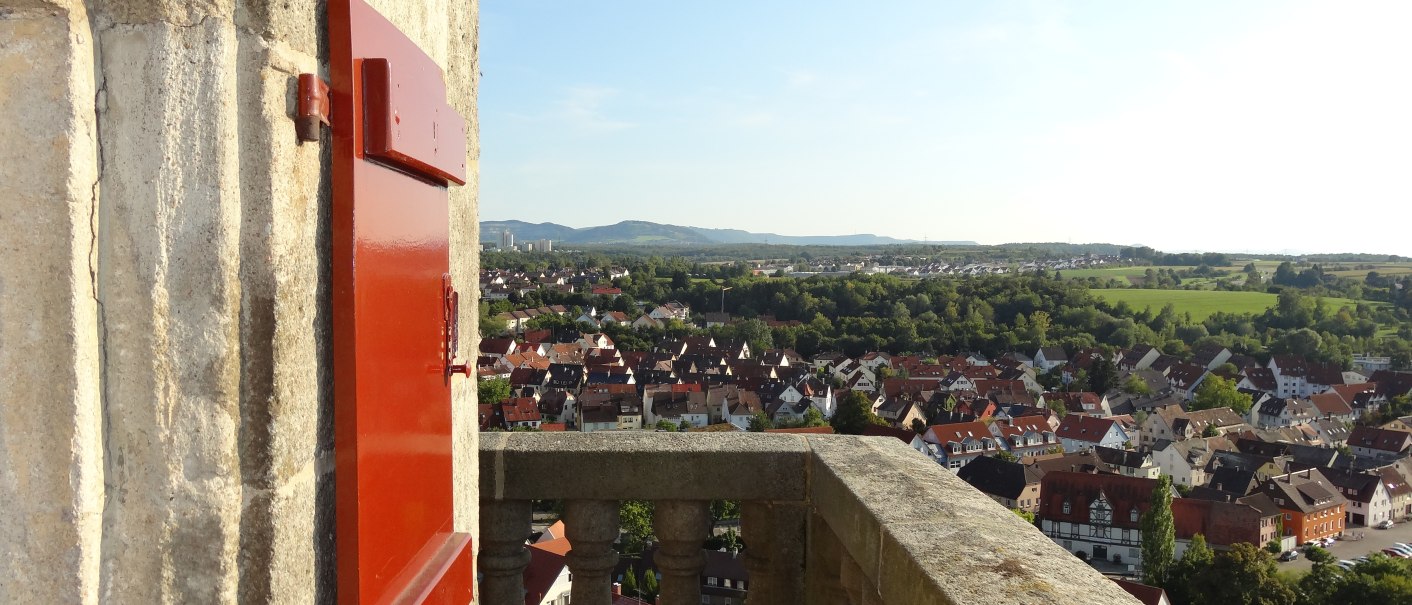 Aussicht von Turm der Stadtkirche, &copy; Heinz B&ouml;hm