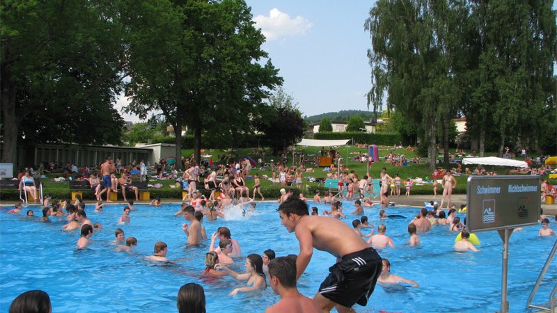 Schlachenmayr-Freibad in Salach, © Gemeinde Salach Schlachenmayr-Freibad in Salach, © Gemeinde Salach