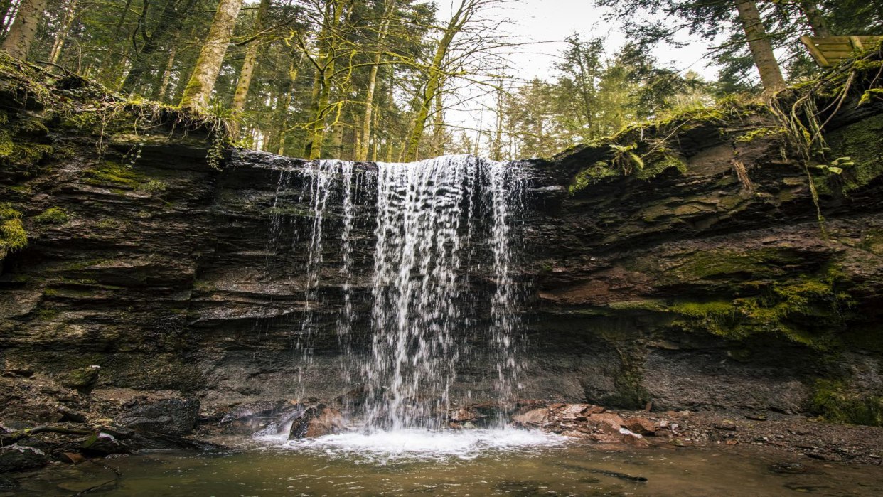 Hoerschbachwasserfall, © SMG, Sarah Schmid